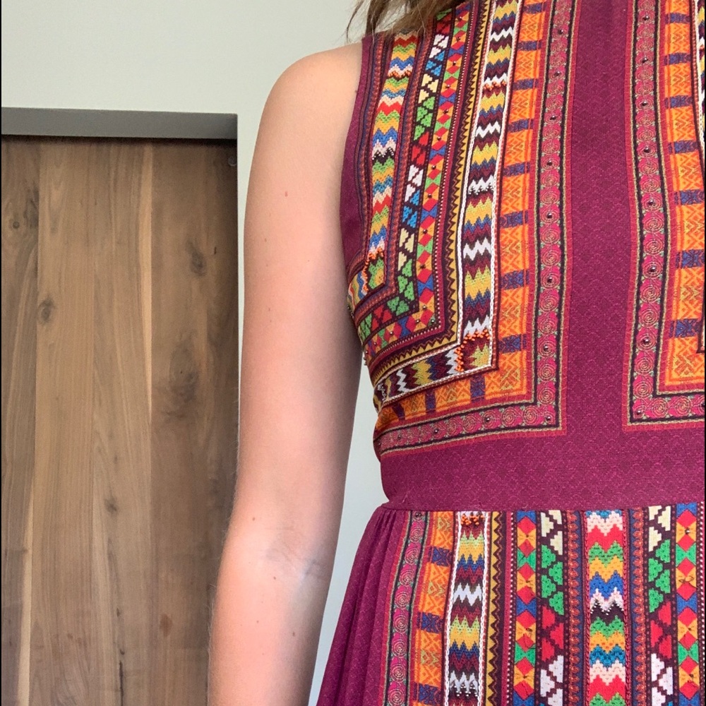 anthropologie tribal dress